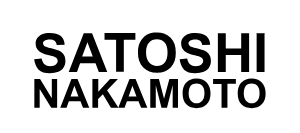 satoshi nakamoto clothing logo